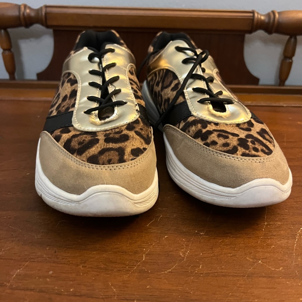 Leopard Print Shoes womens 10.5